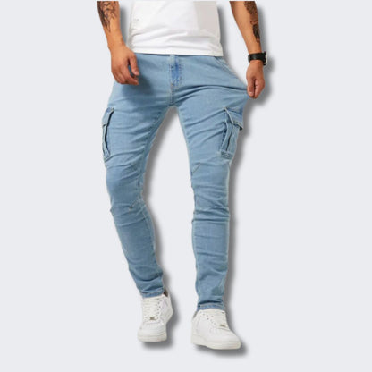 Mikel | Pantalon Cargo Stylé Pour Hommes | Étirer