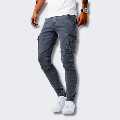 Mikel | Pantalon Cargo Stylé Pour Hommes | Étirer