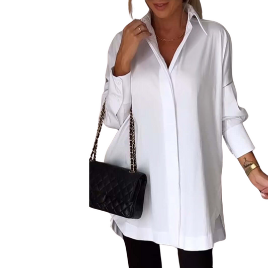 Gabrielle | Chemise formelle à manches longues | Chic d'affaires