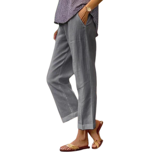 Ghislaine | Pantalon Décontracté Droit pour Femme