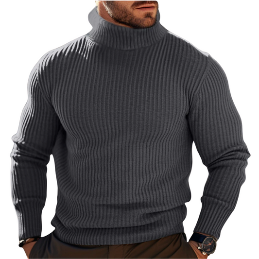 Fabien | Pull Col Roulé Tricoté pour Hommes