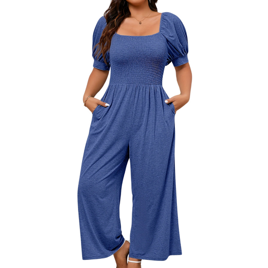 Tamara | Combinaisons Grande Taille Pour Femmes | Manches Bouffantes