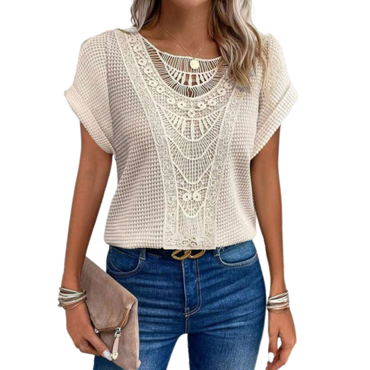Isolène | Chemise Structurée Avec Manches Chauve-Souris