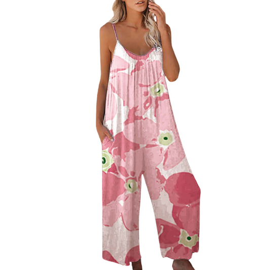 Odessa-Rose | Combinaison Pantalon Femme | Florale