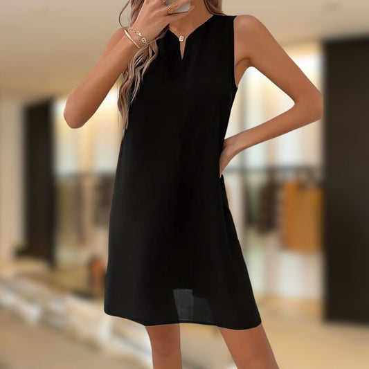 Shenny | Robe Courte Chic | Col en V