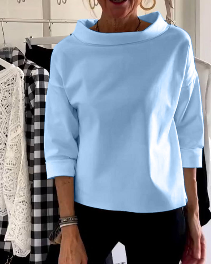 Alorine | Top Noir Pour Femme | Chic