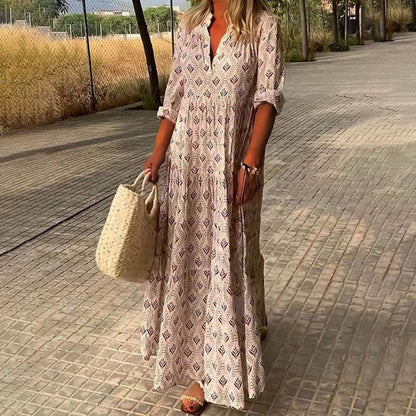 Eglantine | Robe De Plage Boho Gracieuse Pour Femme | Maxi