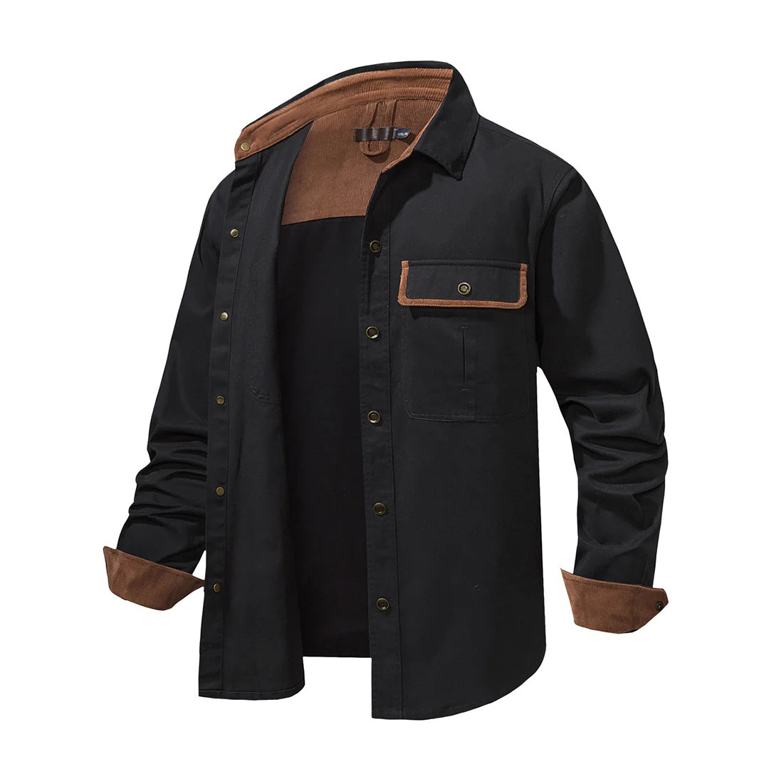 Bastienor | Chemise Manche Longue Pour Hommes | Anglaise