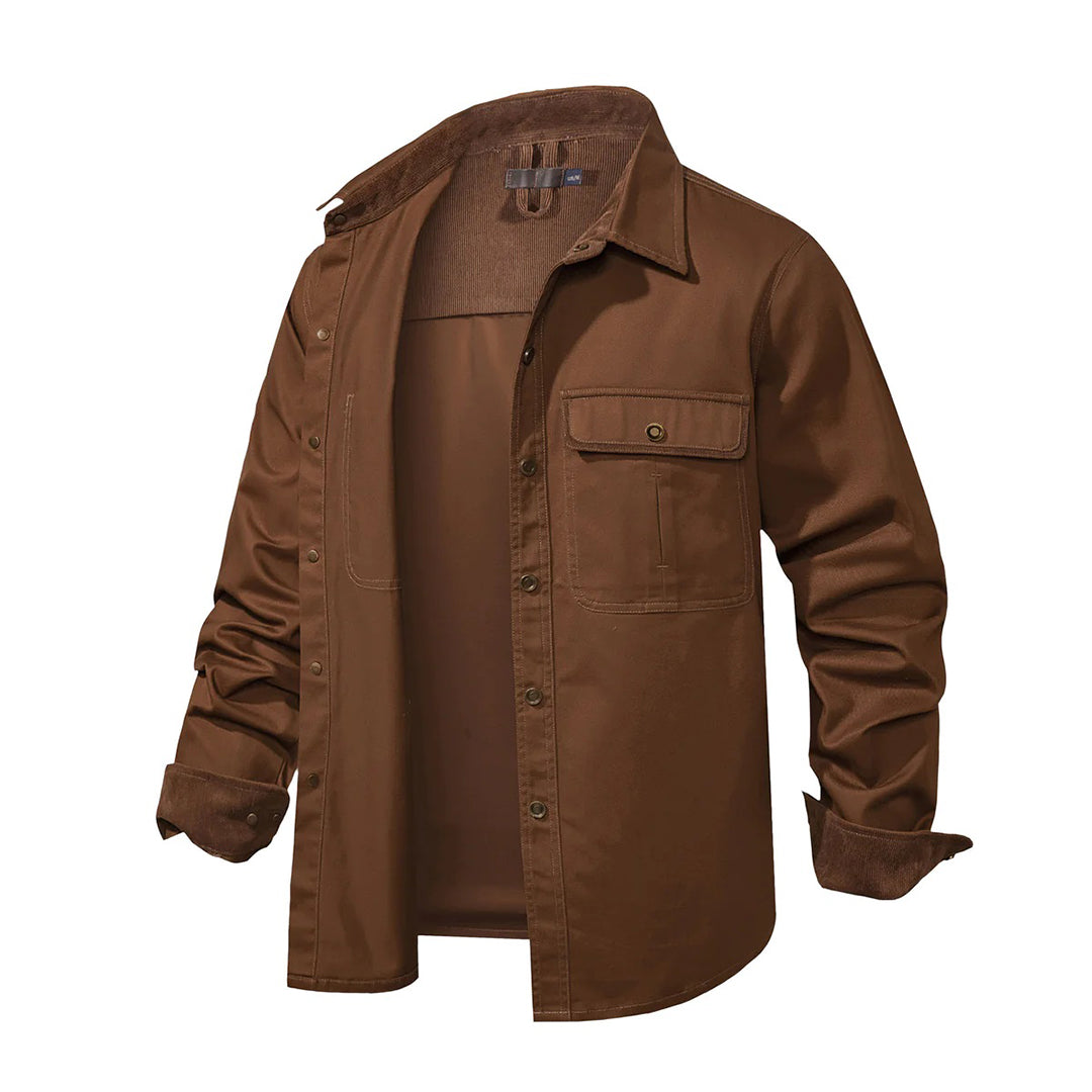 Bastienor | Chemise Manche Longue Pour Hommes | Anglaise
