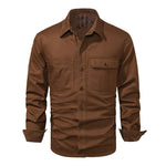Bastienor | Chemise Manche Longue Pour Hommes | Anglaise
