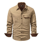 Bastienor | Chemise Manche Longue Pour Hommes | Anglaise