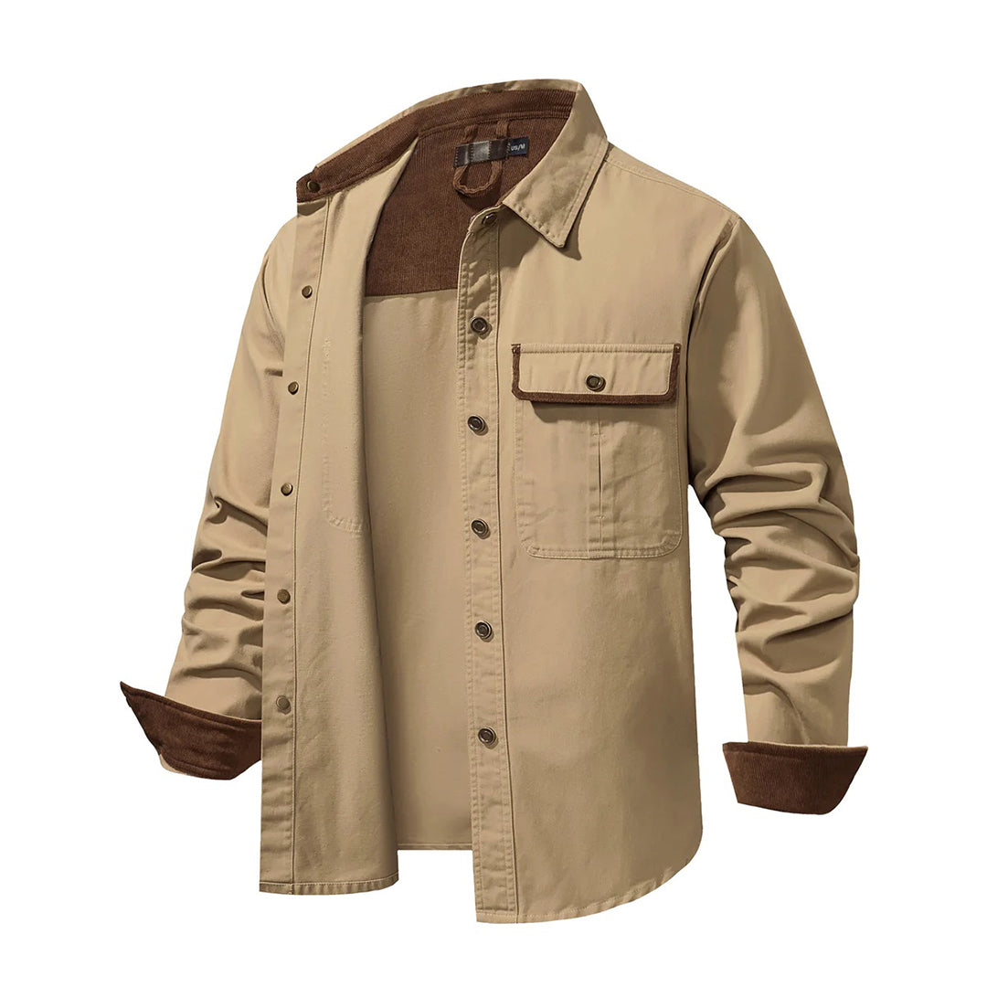 Bastienor | Chemise Manche Longue Pour Hommes | Anglaise