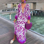 Robe Longue De Plage Boho Pour Femme | Maxi