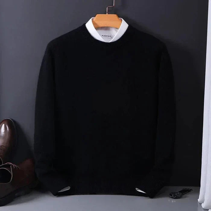 Pull-over D'hiver Tricoté Décontracté Pour Hommes | Chaud