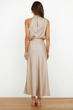 Heliane | Robe D'invitée De Mariage Epaule Unique Pour Femme | Midi