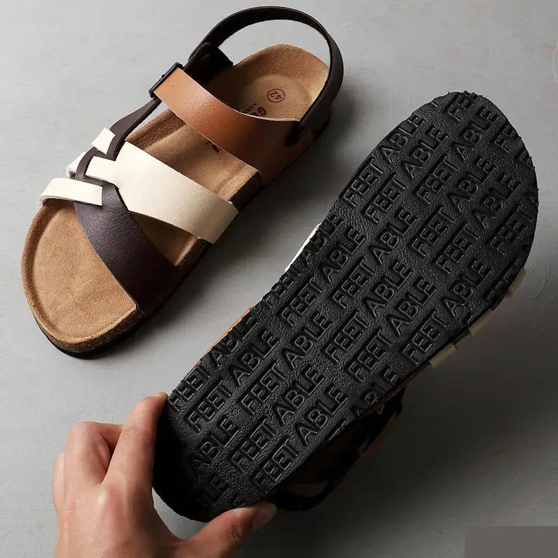 Cleandre | Sandales Confort Pour Femmes | Contention