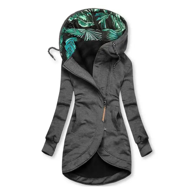 Veste D'hiver À Capuche Longue Pour Femme | Chic & Chaud