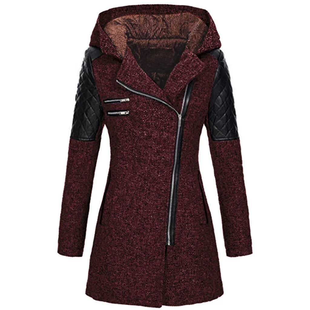 Manteau D'hiver Long Et Sophistiqué Pour Femmes | Chaud