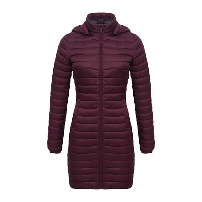 Veste Parka Longue Ultra-légère Pour Femme | Chaude