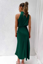 Heliane | Robe D'invitée De Mariage Epaule Unique Pour Femme | Midi