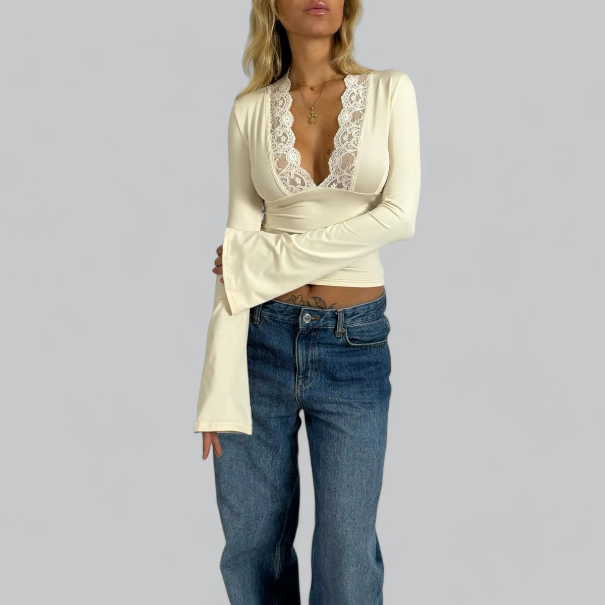 Koralie | Chemise Manche Longue Pour Femme | Anglaise