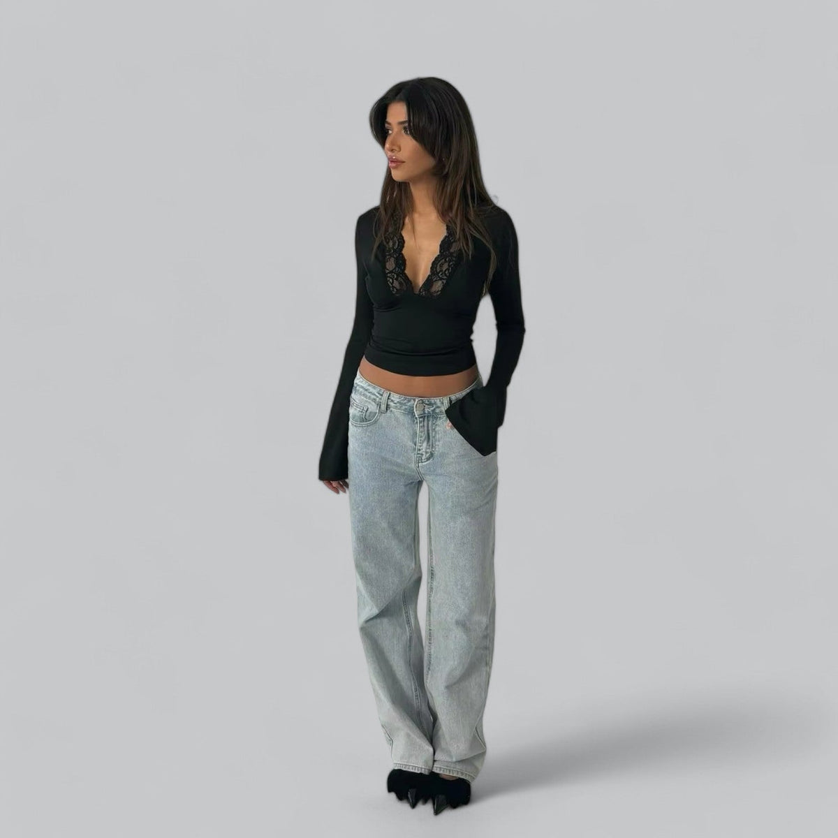 Koralie | Chemise Manche Longue Pour Femme | Anglaise