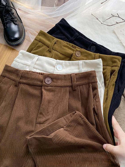 Odelina | Pantalons en velours côtelé pour femmes