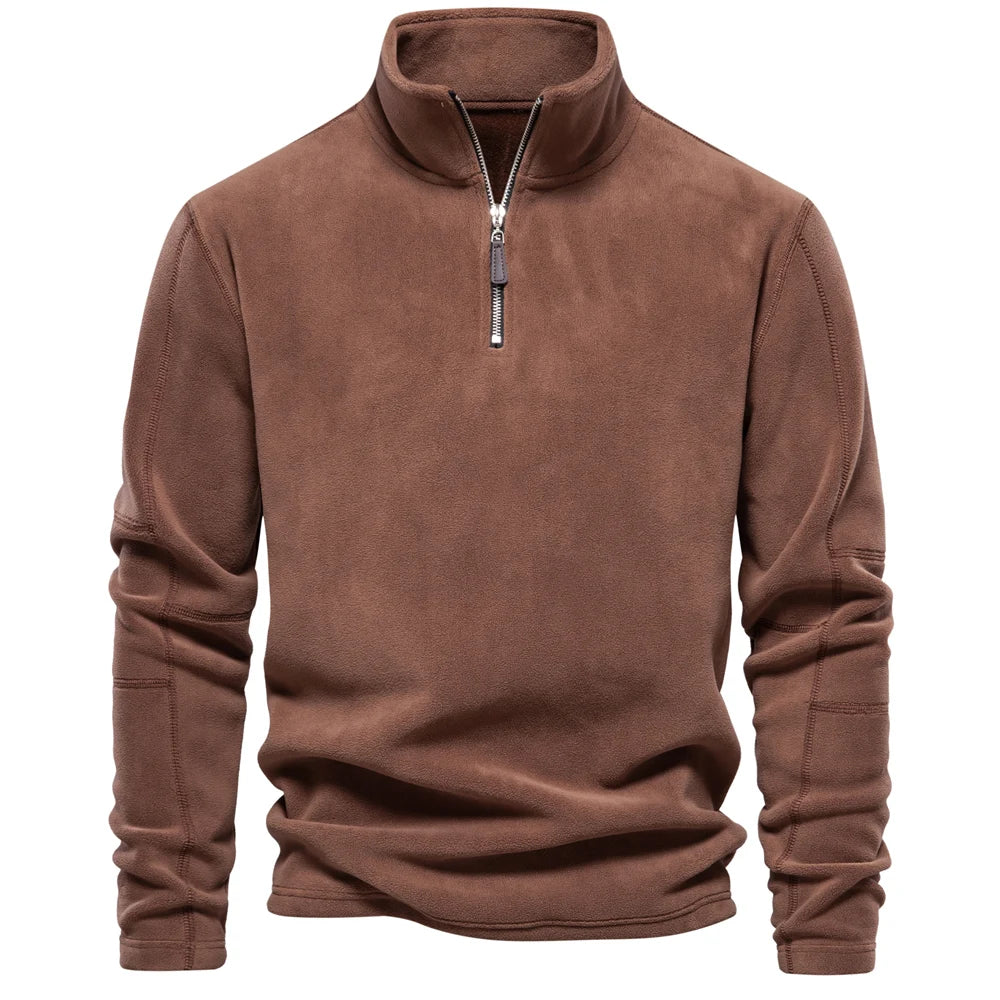 Veste À Col Épais Pour Hommes | Chaud