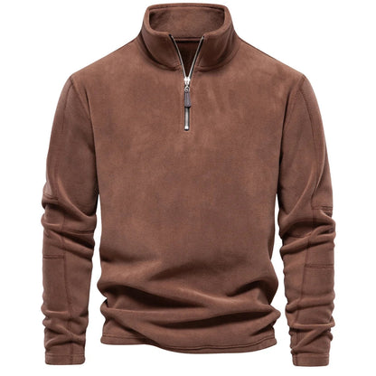 Veste À Col Épais Pour Hommes | Chaud