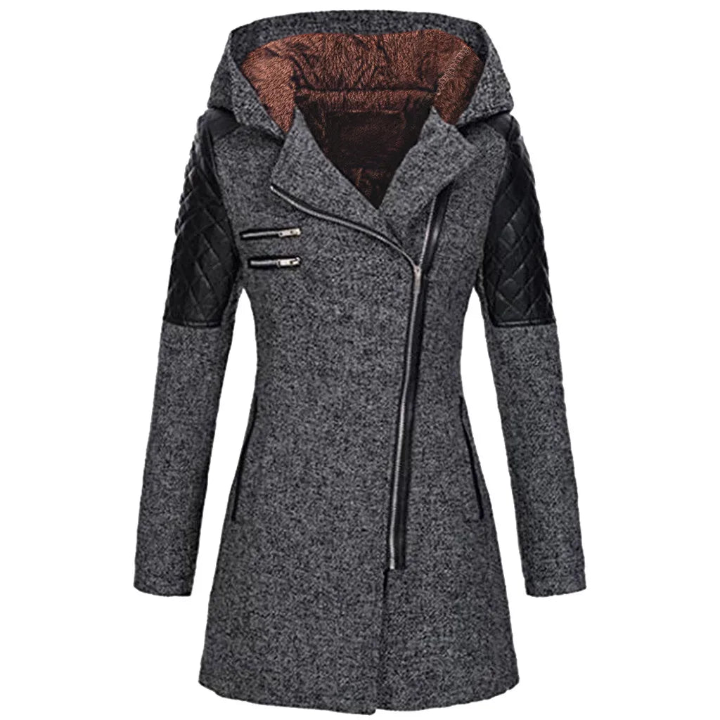 Manteau D'hiver Long Et Sophistiqué Pour Femmes | Chaud