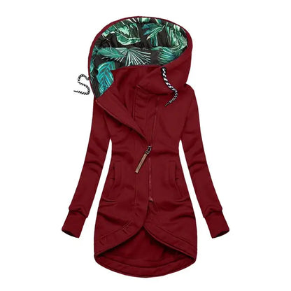 Veste D'hiver À Capuche Longue Pour Femme | Chic & Chaud