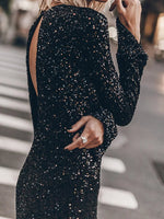 Robe À Paillettes Pour Femme | Maxi