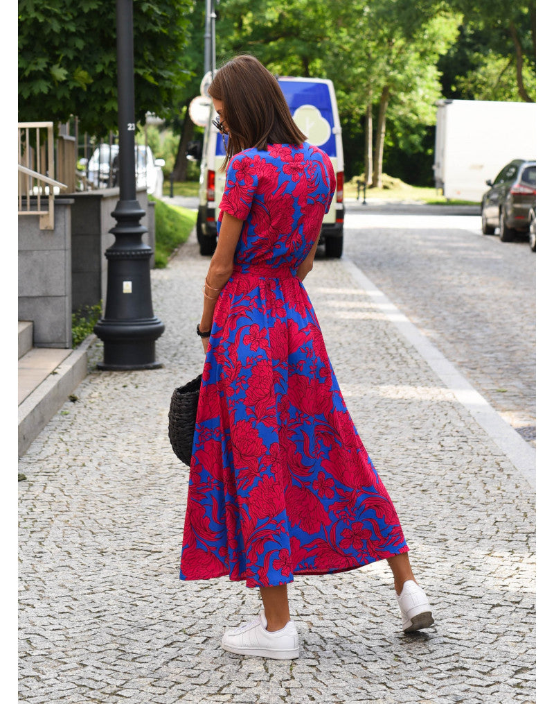 Perrine | Robe Enveloppante Sophistiquée Pour Femme | Midi