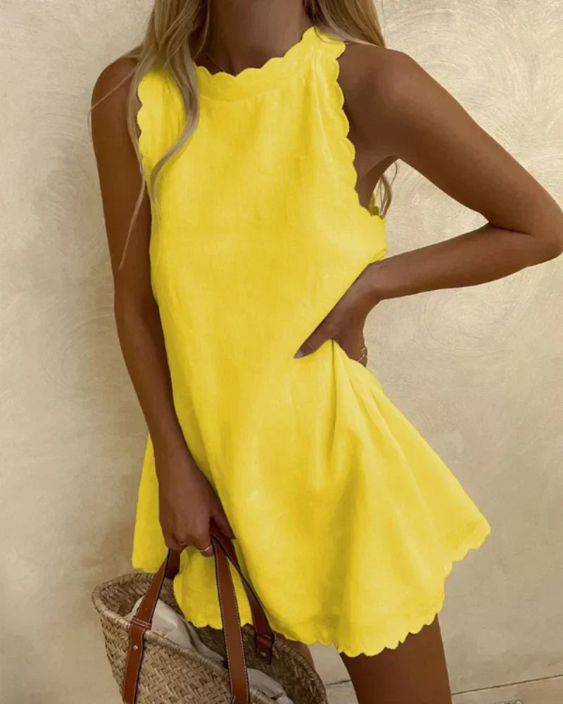 Odalys | Robe d'Été Sans Manches | Mini