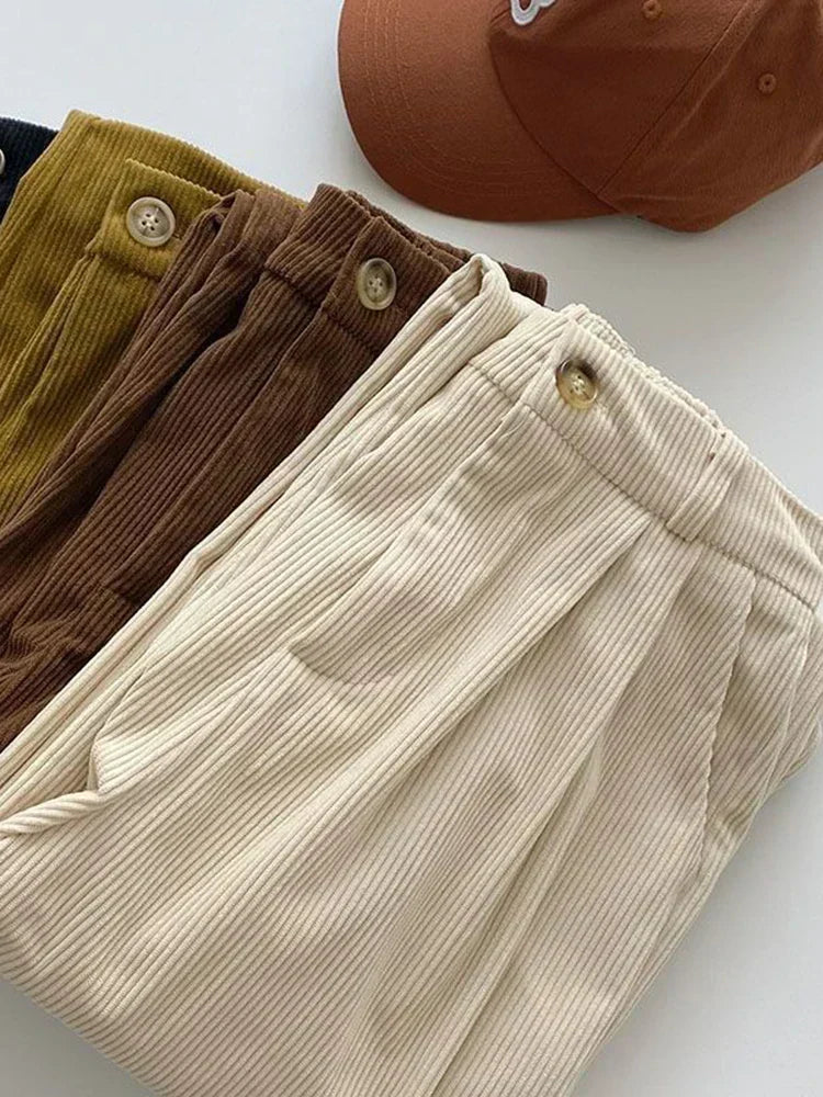 Odelina | Pantalons en velours côtelé pour femmes