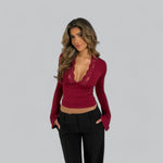 Koralie | Chemise Manche Longue Pour Femme | Anglaise