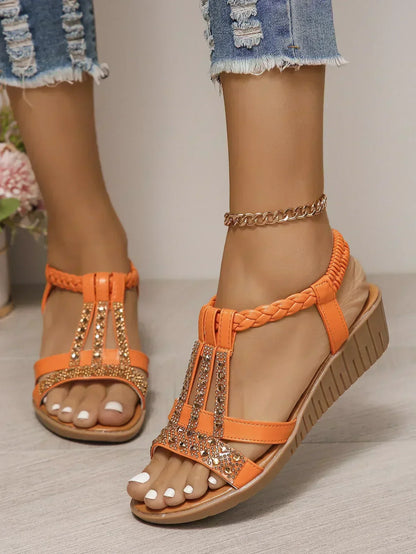 Bertilda | Sandales Femme Confort De Marche | Tendance