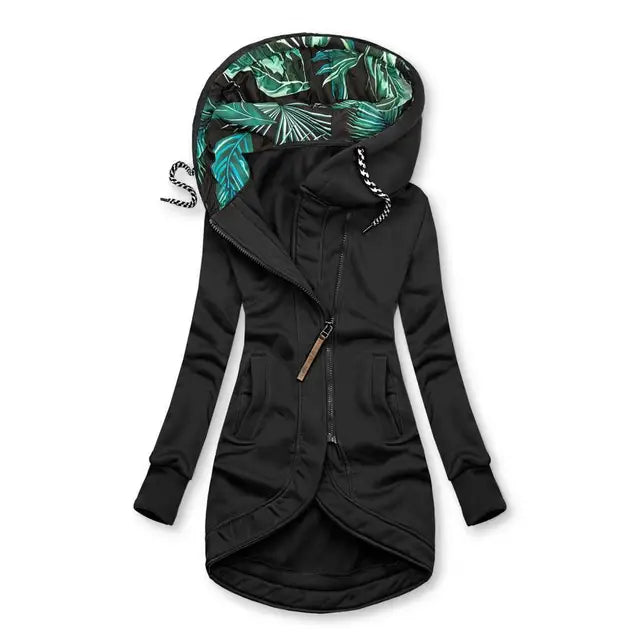 Veste D'hiver À Capuche Longue Pour Femme | Chic & Chaud
