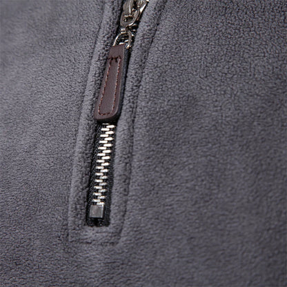 Veste À Col Épais Pour Hommes | Chaud