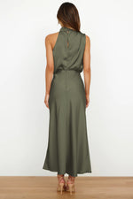 Heliane | Robe D'invitée De Mariage Epaule Unique Pour Femme | Midi