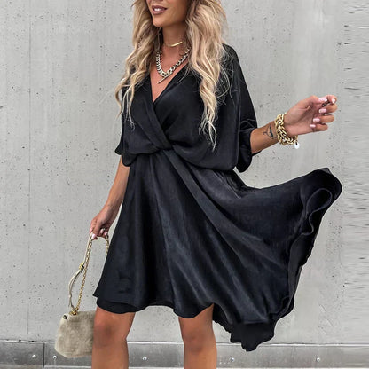 Lucienne | Robe d’Été | Cache-Cœur | Fluide