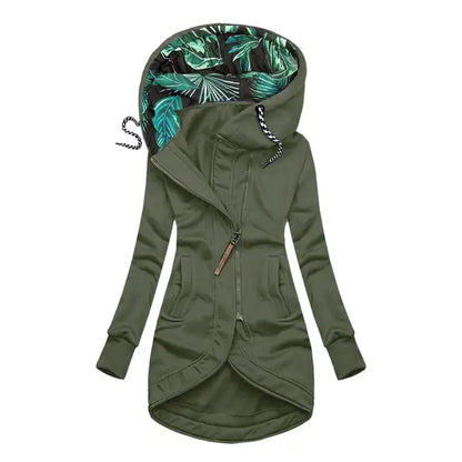 Veste D'hiver À Capuche Longue Pour Femme | Chic & Chaud