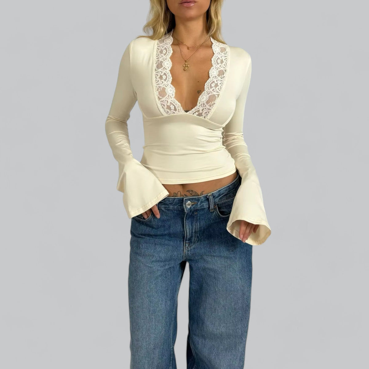 Koralie | Chemise Manche Longue Pour Femme | Anglaise