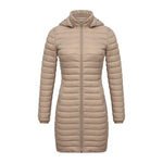 Veste Parka Longue Ultra-légère Pour Femme | Chaude