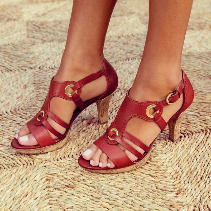 Ninette | Sandales Femme Chic À Support Rehaussant | Talons