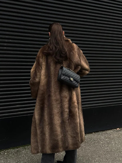 Isaurette | Manteau Surdimensionné Confortable Pour Femmes | Longue