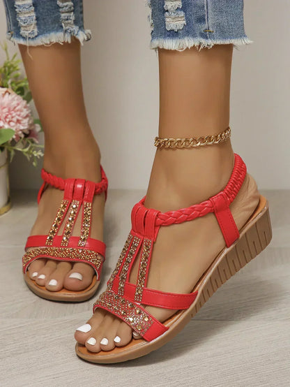 Bertilda | Sandales Femme Confort De Marche | Tendance