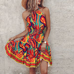 Noemie | Robe D'été Boho Dos Nu Pour Femme | Mini