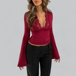 Koralie | Chemise Manche Longue Pour Femme | Anglaise