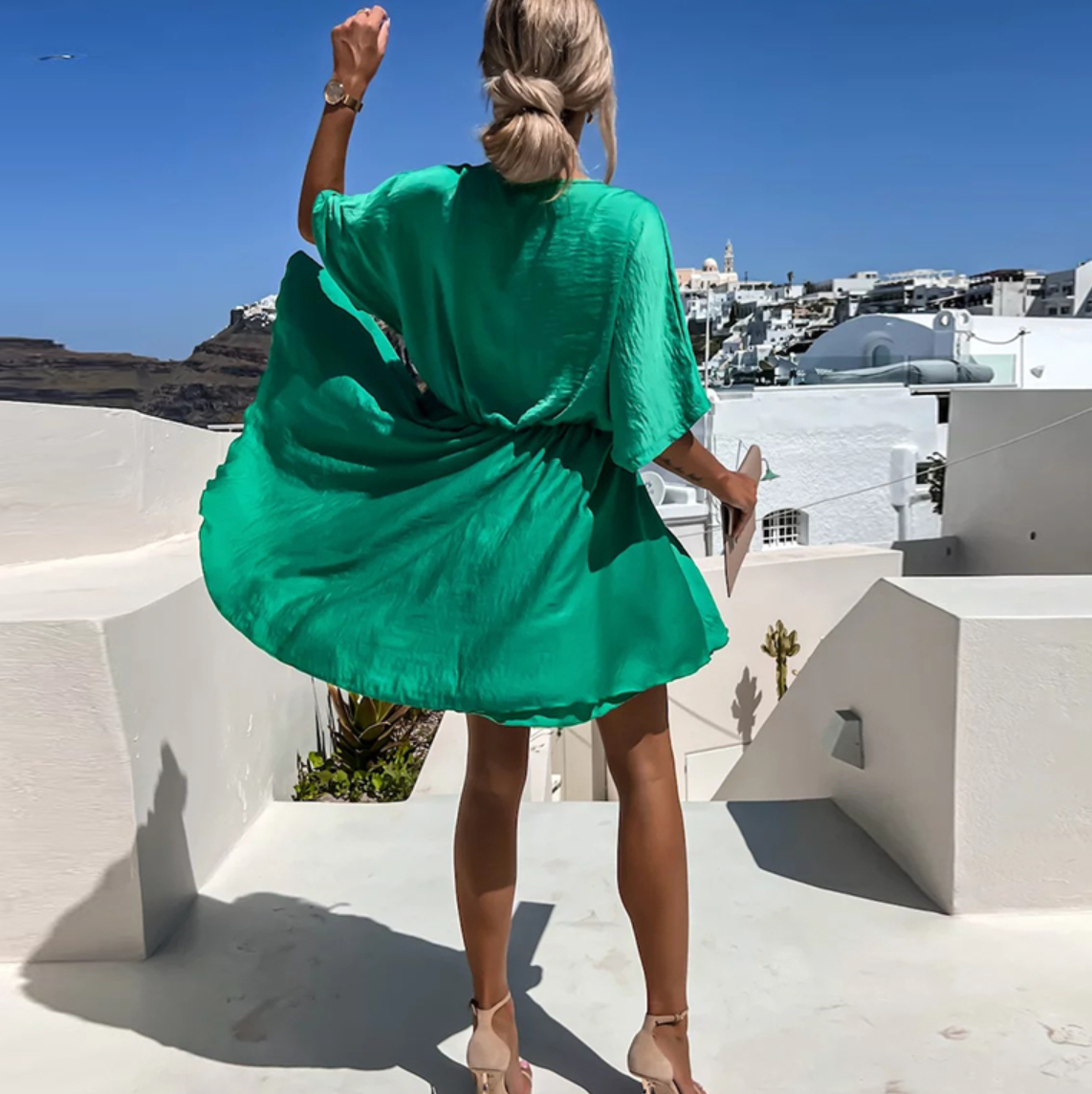 Lucienne | Robe d’Été | Cache-Cœur | Fluide